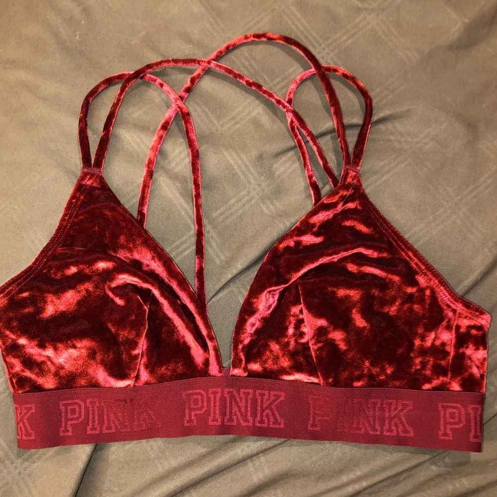 Bralette Three Pack: PINK & Hollister